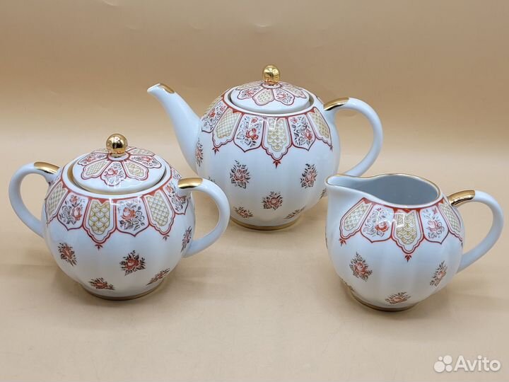 Сервиз чайный 20 пред Фриз фарфор лфз