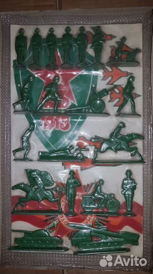 Солдатики СССР. Коллекция. Есть очень редкие