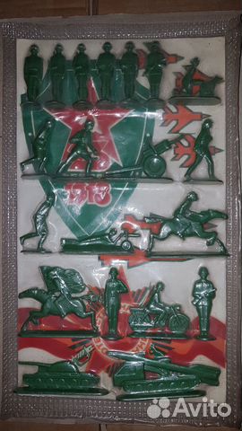 Солдатики СССР. Коллекция. Есть очень редкие