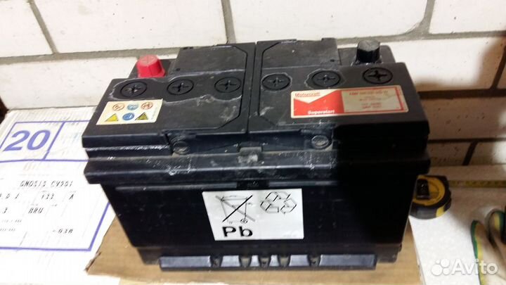 Motorcraft superstart 60A/h 590A аккумулятор