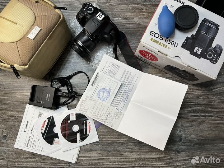 Фотоаппарат Canon 650d