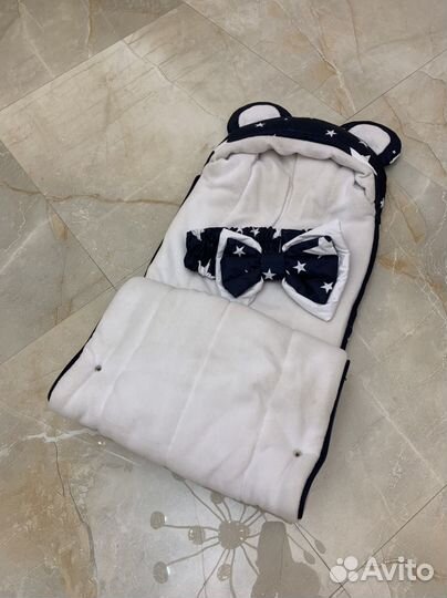 Конверт утепленный на выписку