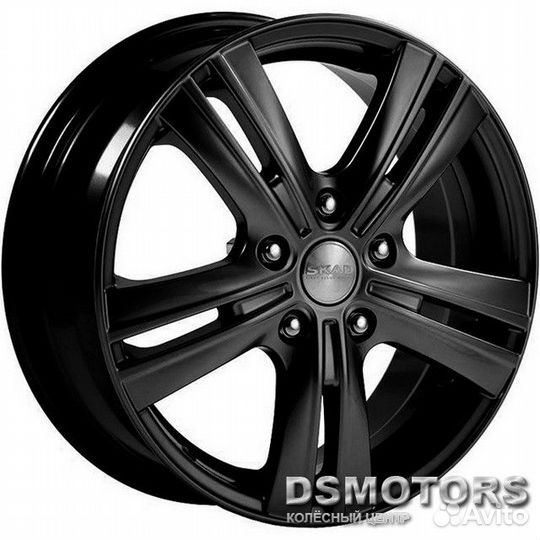 Диски Багира 6.0/16 5x114.3 ET45 d67.1 чёрный барх