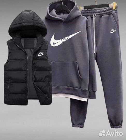 Спортивный костюм с жилетом