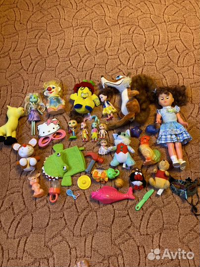 Игрушки и книги одним пакетом