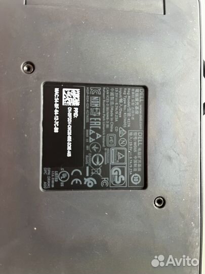 Док станция Dell K17A с блоком питания