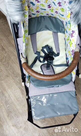 Коляска санки