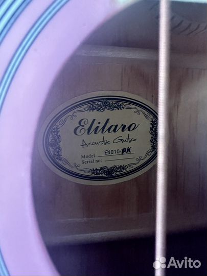 Акустическая гитара Elitaro e4010