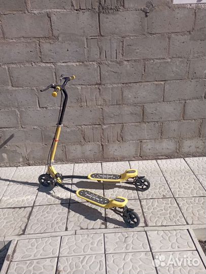 Самокат трехколесный для взрослых