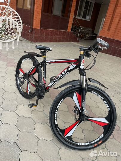 Велосипед на литых дисках