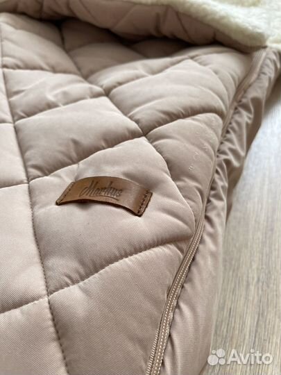 Конверт в коляску из овчины