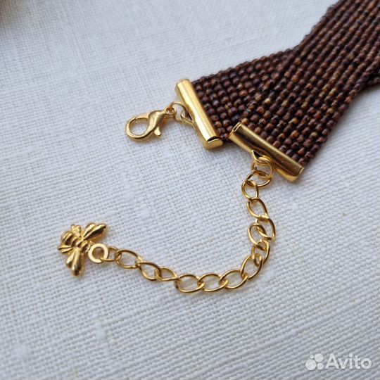 Чокер с пчелой