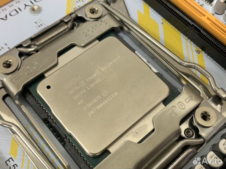 Новый комплект (E5 2670v3+16GB/Игровой)