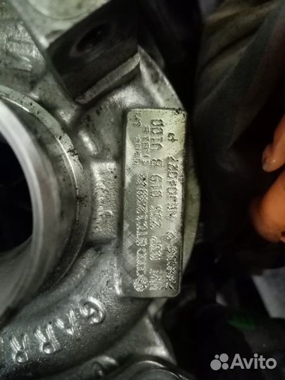 Турбокомпрессор, турбина VW Polo 2009г. 1.2tdi