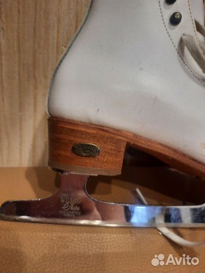 Коньки фигурные 21см стелька