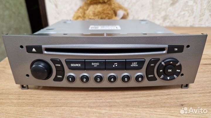 Магнитола Peugeot 308/408 RD45