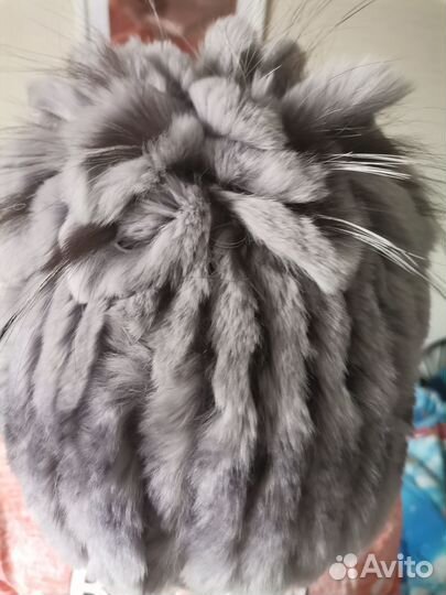 Шапка вязанка женская зимняя