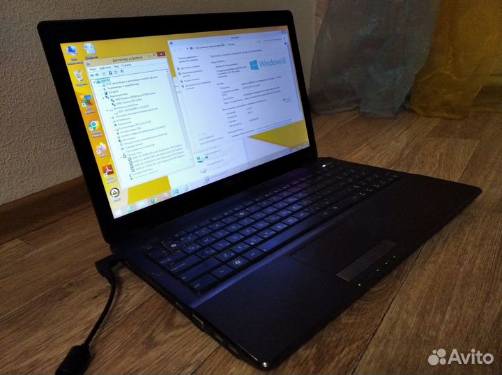 Ноутбук asus рабочий