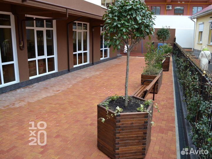 Тротуарная плитка, бордюры