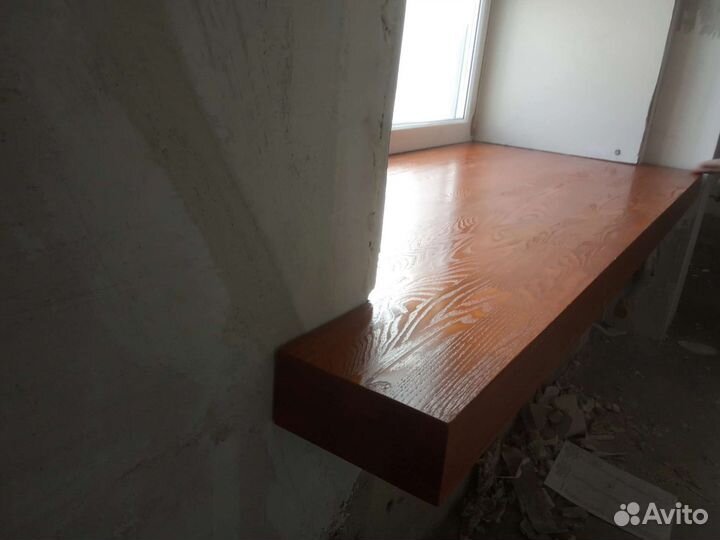 Подоконник деревянный