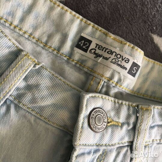 Джинсовые шорты terranova