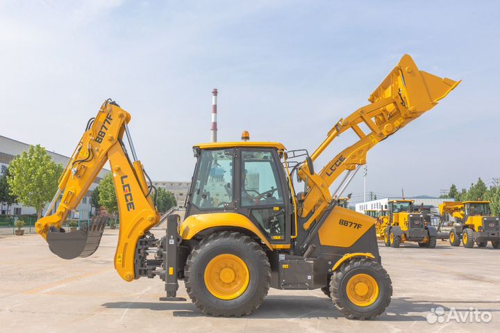 Экскаватор-погрузчик SDLG (LGCE) B877F, 2023