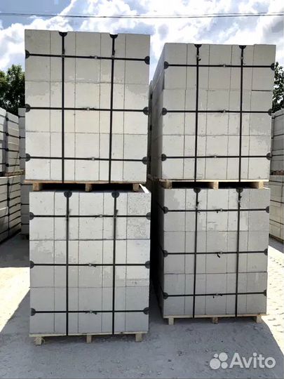 Газоблок 100х200х600