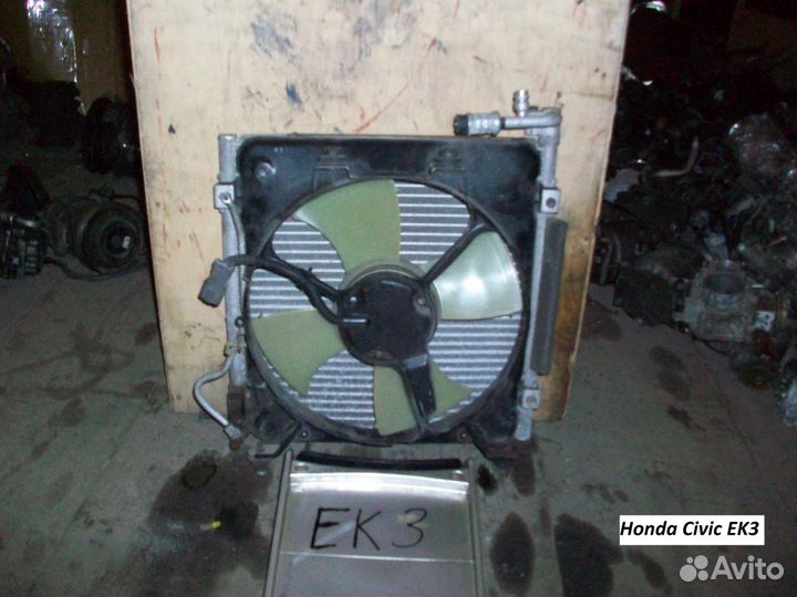 Радиатор конд на Honda Civic (Хонда Цивик) EK3