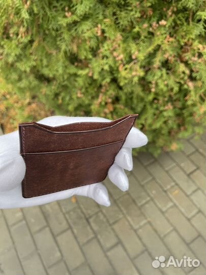 Картхолдер кожаный / Сохраните стиль и порядок