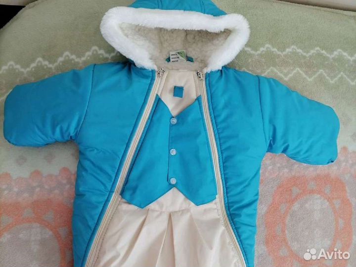 Зимний конверт комбинезон