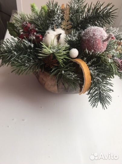 Новогодняя светящаяся избушка