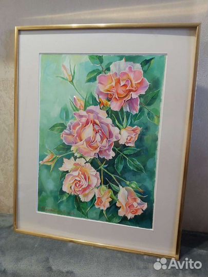 Картина маслом в раме