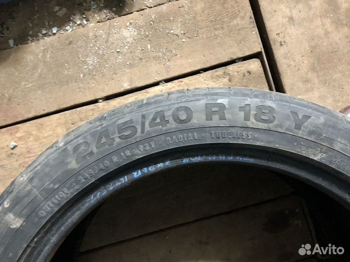 Continental ContiSportContact 5 245/40 R18