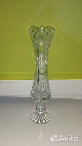 Хрустальная ваза