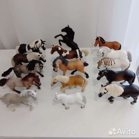Лошади и жеребята фигурки Schleich
