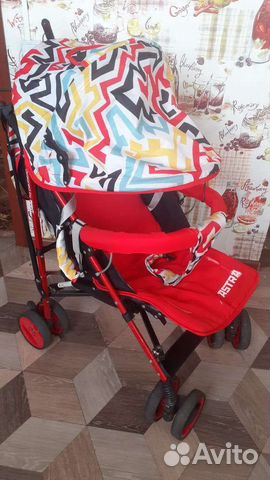 Прогулочная коляска трость бу