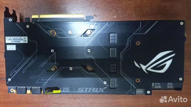 Видеокарта asus strix GTX 1080 8Gb