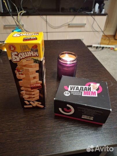 Jenga и угадай мем (комплектом)