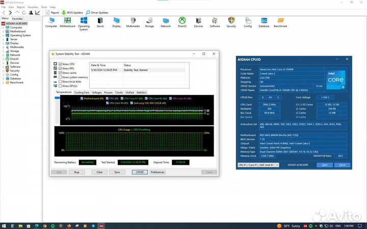 Процессор Intel Core i5 10400F
