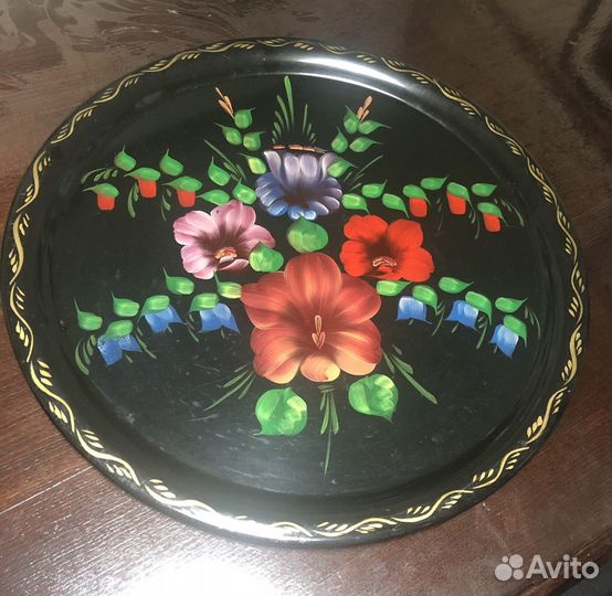 Поднос эмалированный времен СССР