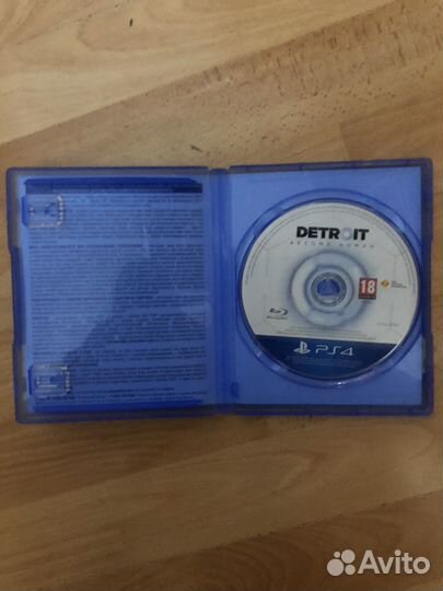 Detroit become human ps4 диск