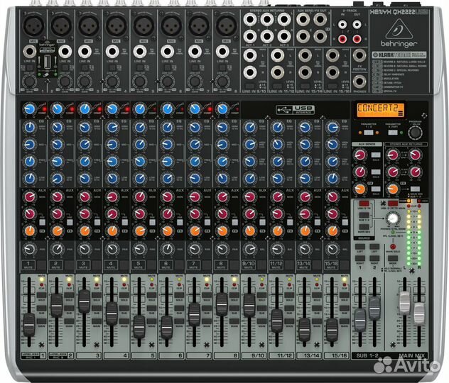 Микшеры Behringer - с процессором эффектов, новые
