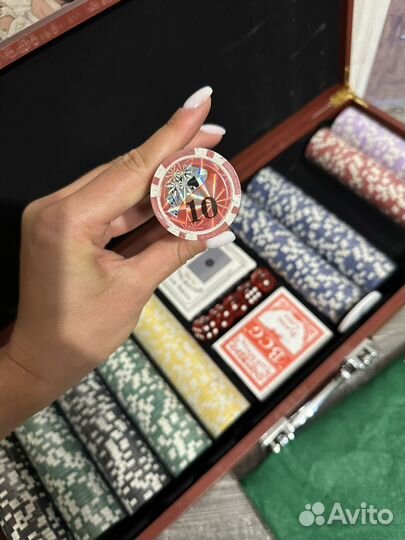 Набор для покера 500 фишек