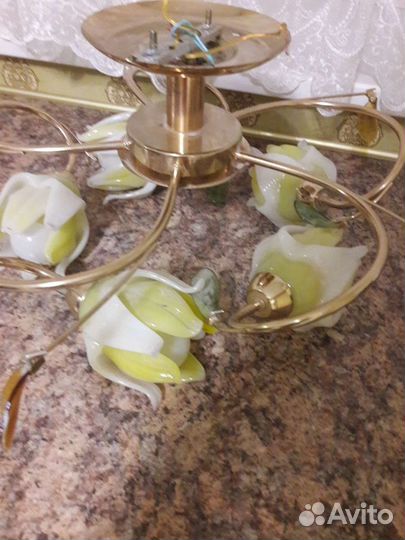 Люстра потолочная бу