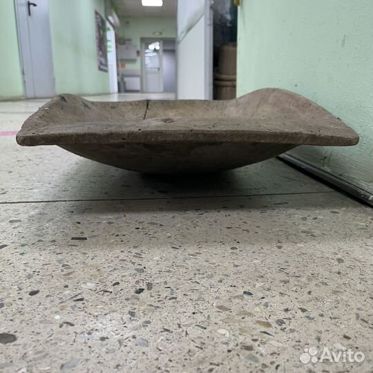 Корыто большое деревянное старинное ретро быт