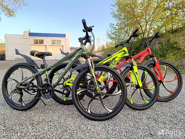 Велосипеды на литых дисках