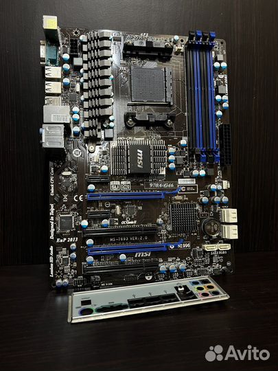 MSI 970A-G46 сокет ам3+