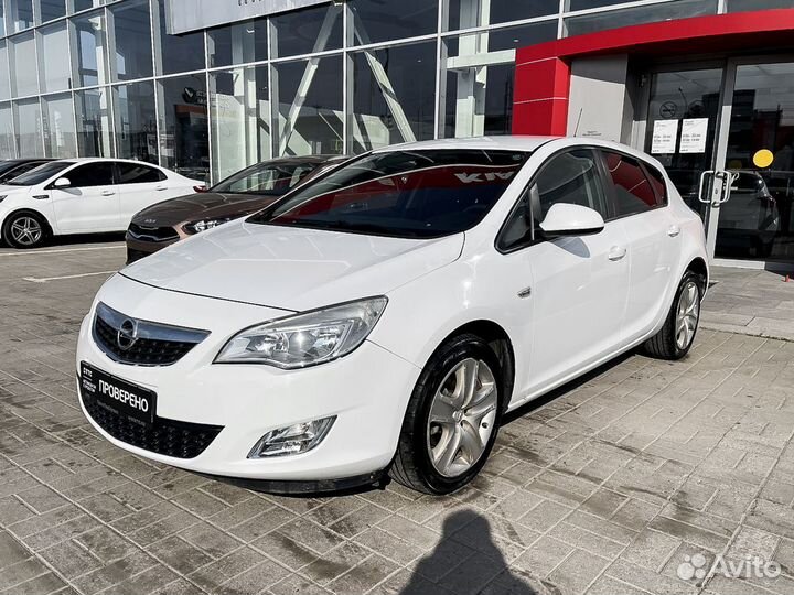 Opel Astra 1.6 AT, 2012, 88 600 км