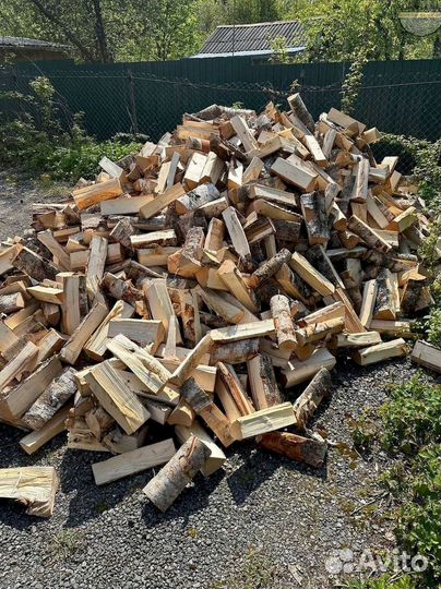 Дрова березовые колотые