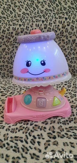 Музыкальная обучающая игрушка-лампа